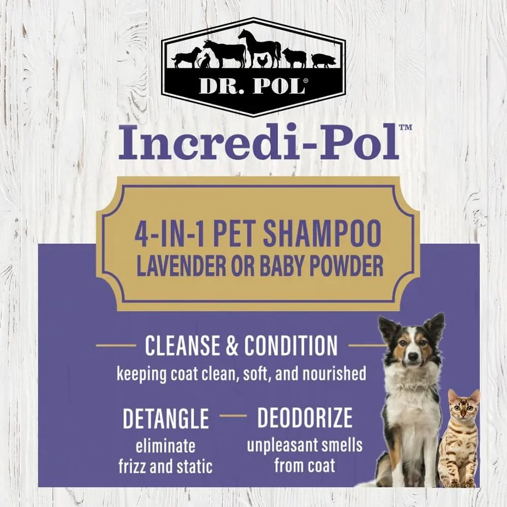 Dr. Pol Incredi-Pol 4-in-1 Pet Shampoo